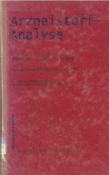 ARZNEISTOFF-ANALYSE