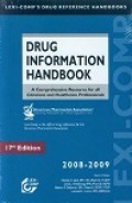 DRUG INFORMARTION HANDBOOK SEVENTEEN EDITION
