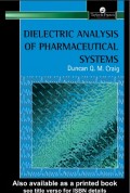 Dielectric Analysis of Pharmaceutical Systems