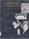 Genome Analysis A Laboratory Manual Volume 1 : Analyzing DNA