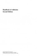 Handbook of Adhesion Second Edition