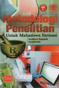 Metodelogi Penelitian untuk mahasiswa farmasi