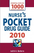 Nurse's Pocket Drug Guide 2010