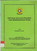 PERTANIAN EKOLOGIS-PRODUKTIF YANG MEMBERDAYAKAN PETANI