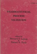 Pharmaceutical Process Validation