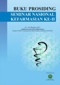 Prosiding Seminar Nasional Kefarmasian Ke-2 Tahun 2015