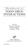 HANDBOOK Of FOOD-DRUG INTERACTIONS