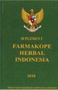 Farmakope Herbal Indonesia Suplemen 1 tahun 2010