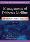 Management of Diabetes Mellitus