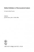 Method Validation in Pharmaceutical Analysis: A Guide to Best Practice
