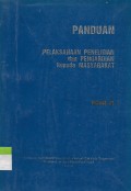 PANDUAN Pelaksanaan Penelitian dan Pengabdian kepada masyarakat
