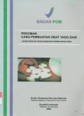 PEDOMAN CARA PEMBUATAN OBAT YANG BAIK 2006