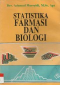 STATISTIKA FARMASI DAN BIOLOGI