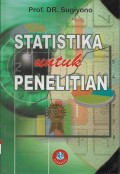 STATISTIKA UNTUK PENELITIAN