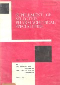 Supplement Of Selected Pharmaceutical Specialities